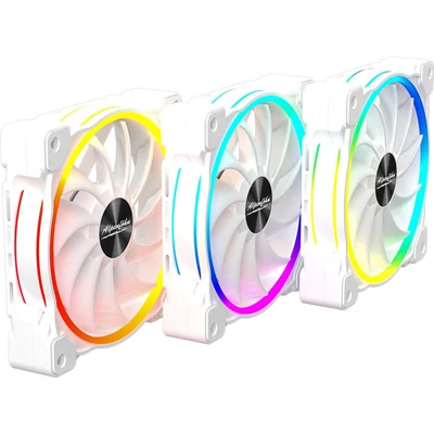 Kép 2/7 - Alpenföhn Wing Boost 3 ARGB High Speed White Edition Triple