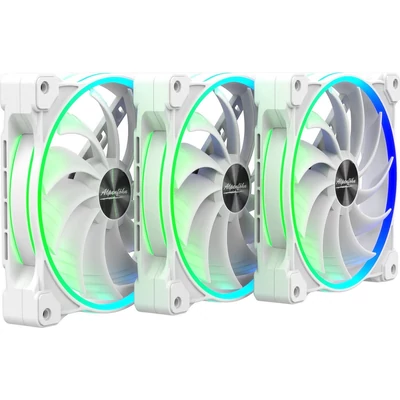 Kép 2/6 - Alpenföhn Wing Boost 3 ARGB White Edition Triple