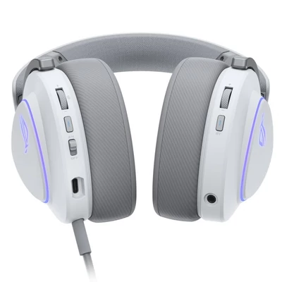 Kép 4/5 - Asus ROG DELTA II Wireless Bluetooth Headset White