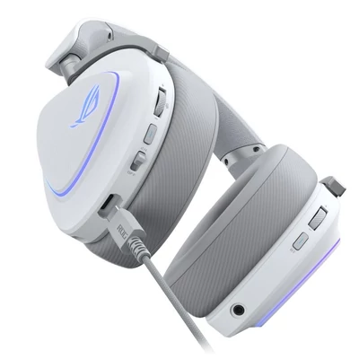 Kép 5/5 - Asus ROG DELTA II Wireless Bluetooth Headset White