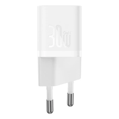 Kép 2/7 - Baseus USB-C GaN5 mini 30W mains charger White