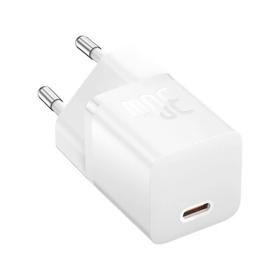 Kép 7/7 - Baseus USB-C GaN5 mini 30W mains charger White