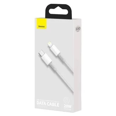 Kép 4/4 - Baseus USB-C to Lightning Cable 1m White