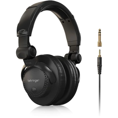 Behringer HC 200 High-Quality Professional DJ Headphones Black