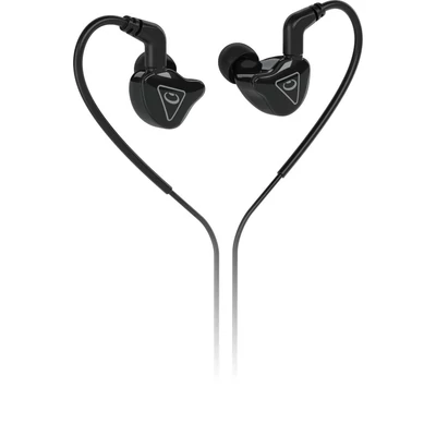 Kép 2/5 - Behringer MO240 Studio Monitoring Earphones with Dual Hybrid Drivers Black