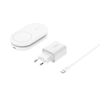 Kép 2/4 - Belkin BOOST Charge magnetic Qi2 15W White