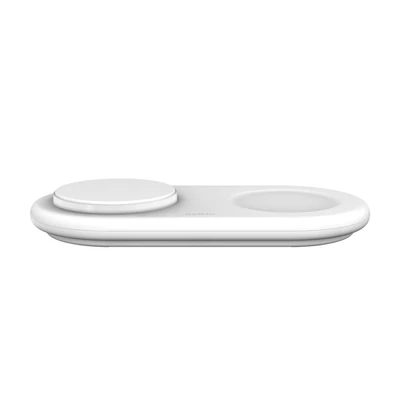 Kép 2/3 - Belkin BOOST Charge Pro 2in1 Qi2 15w Magnetic Charging Pad White