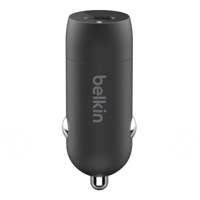 Kép 4/4 - Belkin BoostCharge 30W USB-C Car Charger + USB-C to USB-C cable 1m Black