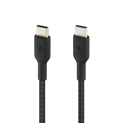 Kép 2/5 - Belkin BoostCharge Braided USB-C to USB-C Cable 2m Black
