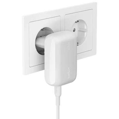 Kép 4/5 - Belkin BOOSTCharge Dual Wall Charger 42W White