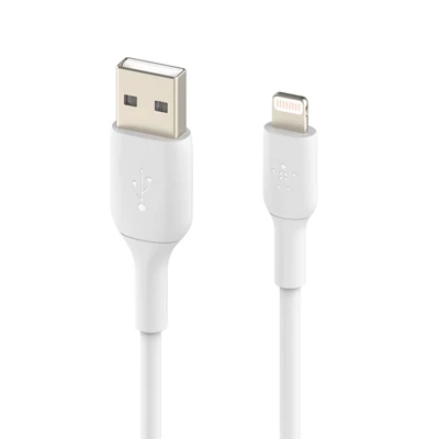 Kép 2/5 - Belkin BoostCharge Lightning to USB-A Cable 3 White