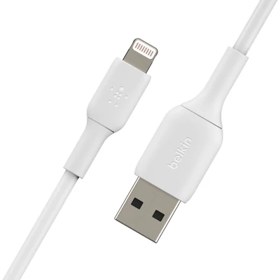 Kép 4/5 - Belkin BoostCharge Lightning to USB-A Cable 3 White
