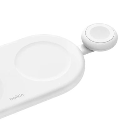 Kép 3/5 - Belkin BoostCharge Portable USB-C Apple Watch Charger White