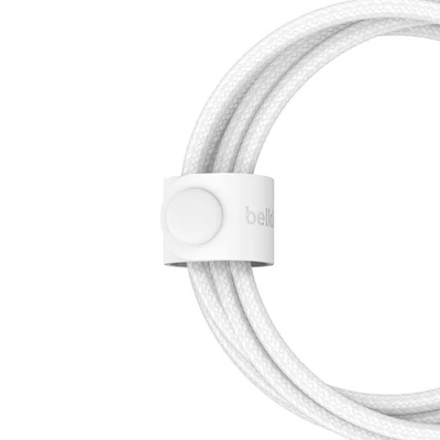 Kép 3/5 - Belkin BoostCharge Pro 2-in-1 Cable with USB-C and Lightning Connector 1,5m White