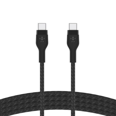 Kép 3/5 - Belkin BoostCharge Pro Flex USB-C to USB-C Cable 2m Black