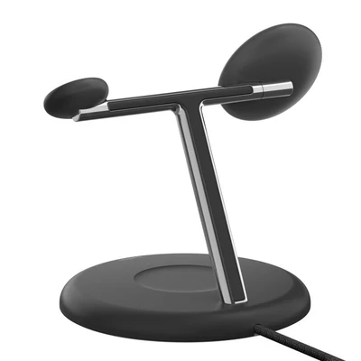 Kép 3/5 - Belkin BoostCharge Pro Wireless magnetic 3-in-1 charging station with Qi2 (15 W) Black