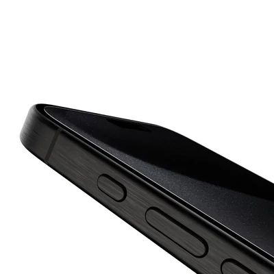 Kép 3/3 - Belkin ScreenForce InvisiGlass Privacy Treated Screen Protector for iPhone 16 Pro Max