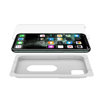 Kép 4/4 - Belkin ScreenForce InvisiGlass Ultra Treated Screen Protector for iPhone 11 Pro