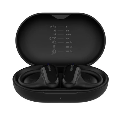 Kép 3/5 - Belkin SoundForm ClearFit Open-Ear Wireless Earbuds Black