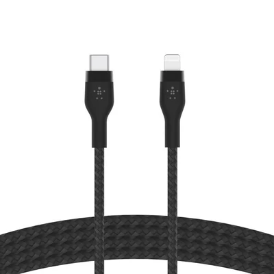 Kép 3/5 - Belkin USB-C to Lightning male/male cable 2m Black
