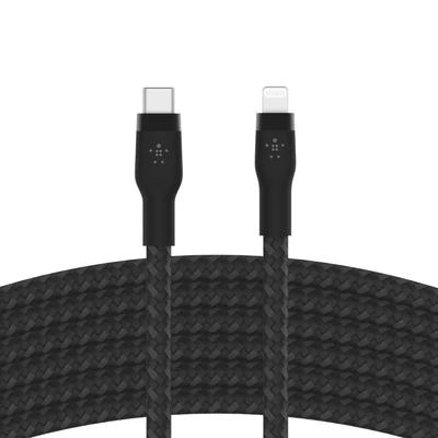 Kép 3/5 - Belkin USB-C to Lightning male/male cable 3m Black