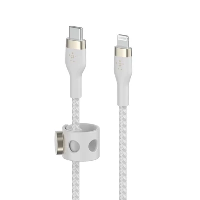 Kép 2/5 - Belkin USB-C to Lightning male/male cable 3m White
