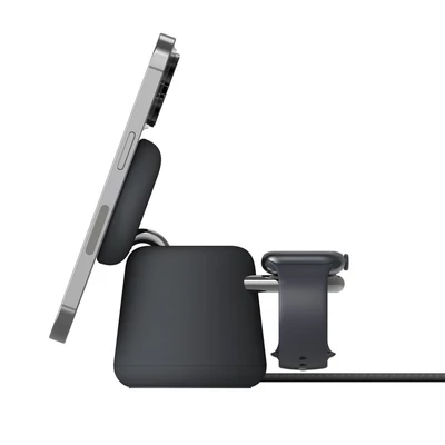Kép 2/5 - Belkin BOOST Charge PRO vezeték nélküli 15W 2in1 fekete