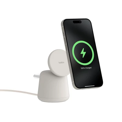 Kép 4/6 - Belkin BOOST Charge PRO Wireless 15W 2in1 Sand