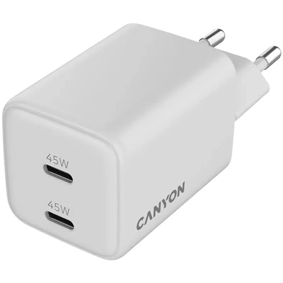 Kép 4/5 - Canyon CU45CC Wall Charger White