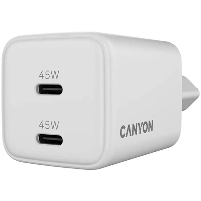 Kép 5/5 - Canyon CU45CC Wall Charger White