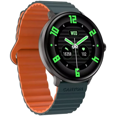 Kép 3/6 - Canyon Jacky SW-69 Smart Watch Green/Orange