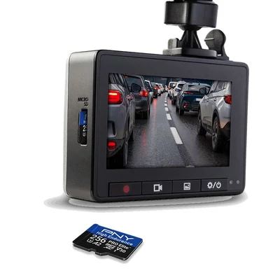 Kép 5/7 - PNY 256GB microSDXC Pro Elite High Endurance Class 10 U3 V30 A2 + adapterrel