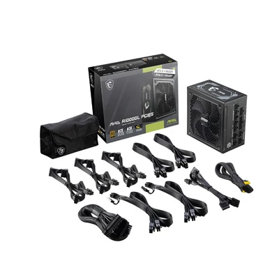 Kép 5/5 - Msi 1000W 80+ Gold MAG A1000GL PCIE5