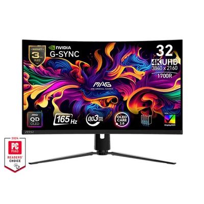 Msi 31,5" MAG 321CUP QD-OLED OLED Curved
