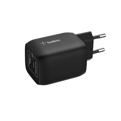 Kép 2/4 - Belkin BoostCharge Dual Port USB-C Adapter fekete