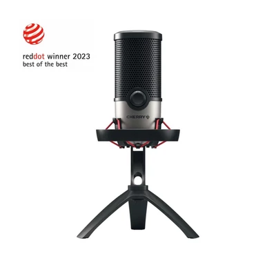 Cherry UM 6.0 Advanced USB mikrofon, fekete
