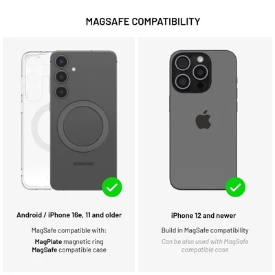 Kép 4/11 - FIXED öntapadós tartó Magsafe kompatibilis, fekete
