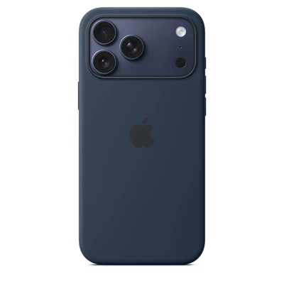 Apple iPhone 17 Pro Max Silicone Case with MagSafe – Midnight