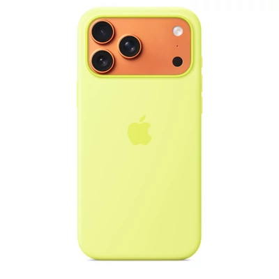 Kép 3/3 - Apple iPhone 17 Pro Max Silicone Case with MagSafe – Neon Yellow