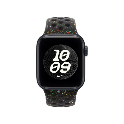 Kép 2/3 - Apple Watch 40mm Band:  Midnight Black Nike Sport Band - S/M
