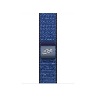 Apple Watch 42mm Loop:  Blue Ribbon Nike Sport Loop