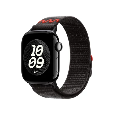 Kép 3/3 - Apple Watch 42mm Loop:  Midnight Black Nike Sport Loop