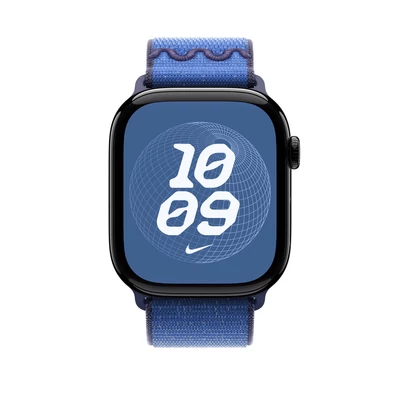 Kép 3/3 - Apple Watch 46mm Loop:  Blue Ribbon Nike Sport Loop