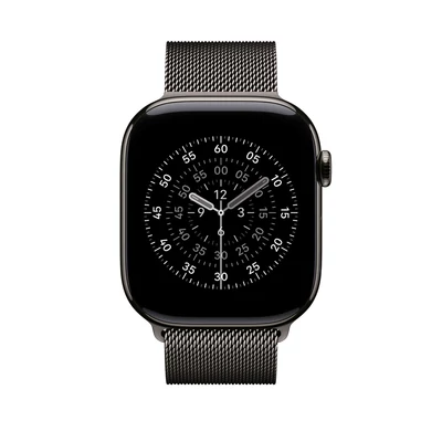 Kép 3/3 - Apple Watch 46mm Loop:  Slate Milanese Loop - M/L
