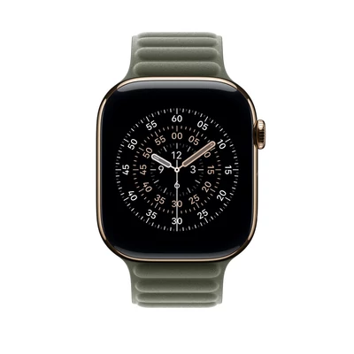 Kép 2/3 - Apple Watch 46mm Magnetic Link: Sage Gray Magnetic Link - M/L