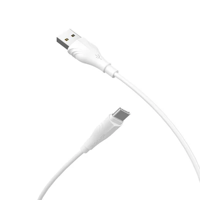 Kép 4/4 - BOROFONE BX18TYPE-C Type-C Charging Data Cable 2m White