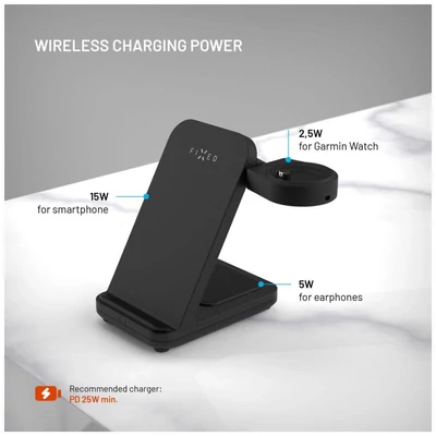 Kép 3/7 - FIXED Powerstation for Garmin Black