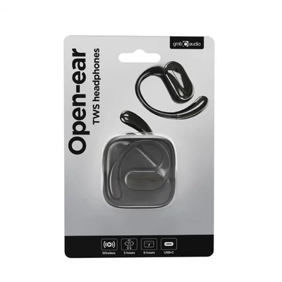 Kép 5/5 - Gembird BT open-ear TWS headphones Black