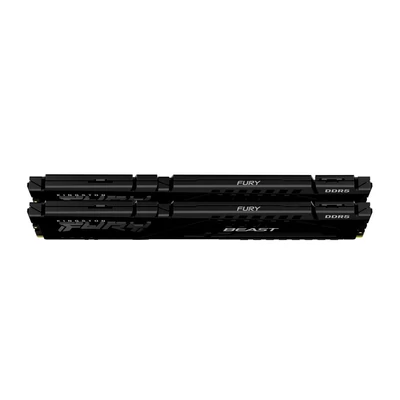 Kép 2/2 - Kingston 128GB DDR5 5600MHz Kit(2x64GB) Fury Beast Black