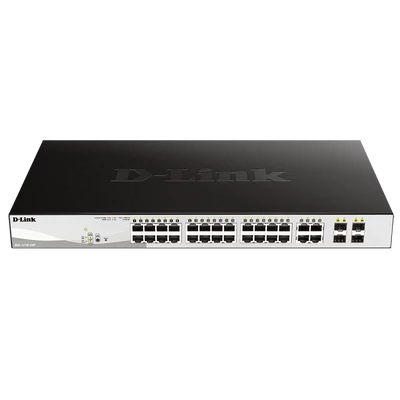 D-link 24 PoE 10/100/1000 Base-T port + 4 TP/SFP Combo Ports- 24 x 10/100/1000M